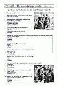 Material Erste Könige Israels 6