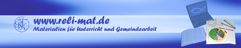 Unterrichtsmaterialien, Arbeitsbltter, Kopiervorlagen, OHP-Folien fr Religionsunterricht und Gemeindearbeit, fr Ethik und Gemeinschaftskunde